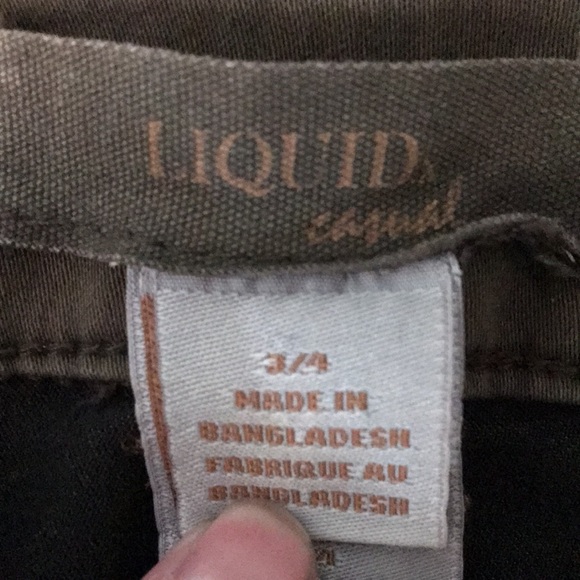 🛑SOLD🛑Comfy super slim leg olive green cargo pant - Picture 9 of 15